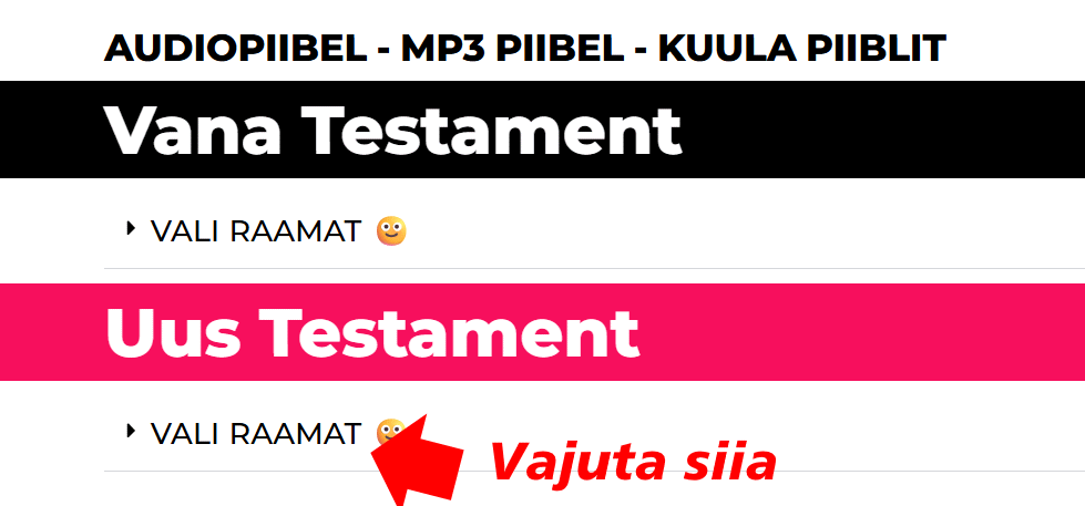 AudioPiibel MP3 allalaadimine